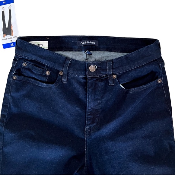 Banana Republic Black Tapered Leg Ankle Pants size 10 New With Tags. - Picture 2 of 7